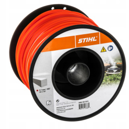 Żyłka tnąca kwadratowa STIHL Ø 2,7 mm x 208 m czerwona 00009302616 agroveo