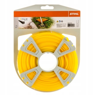 Żyłka tnąca kwadratowa STIHL Ø 3 mm x 53 m żółta