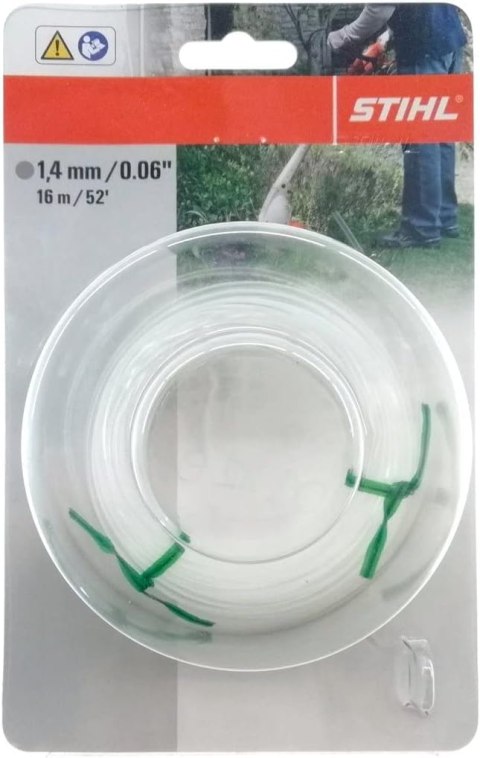 Żyłka tnąca okrągła STIHL Ø 1,4 mm x 16 m biała do FSE 31, FSE 41 00009302284 agroveo