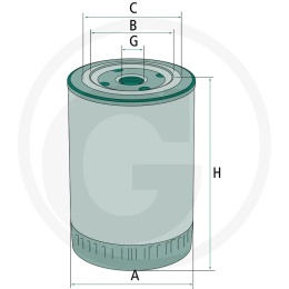 Filtr oleju LOMBARDINI HAKO 8002064