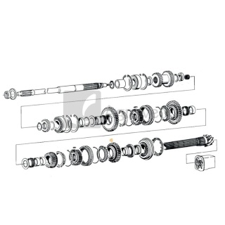 Koło zębate czołowe 70806771 F178100080020, G198100080010