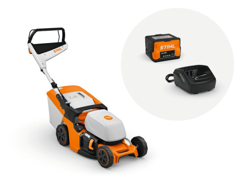 Kosiarka akumulatorowa STIHL RMA 443, zestaw z AK 20 i AL 101