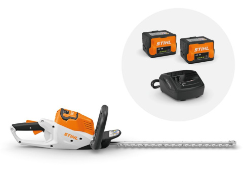 Nożyce akumulatorowe STIHL HSA 50, zestaw z 2 x akumulator AK 10 i ładowarka AL 101