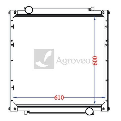 Chłodnica 12271989 H737200052100