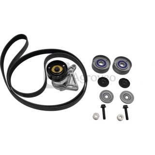 Pasy klinowe - zestaw 747529401410 AL112300 + AL157596 + L111601, 529411010-AUS