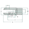Głowica widełkowa 48571752 G06X24 V