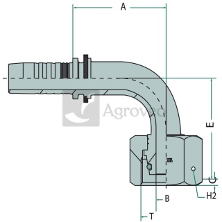 PN 10 DKOS M20x1.5 90° (12S) 815M21693-06-20 815M21693-06-20