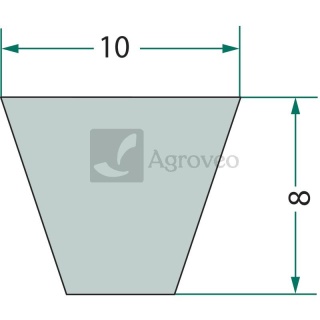 Pas klinowy 86210A1275HD X696615603000, F100002235531, 10A1275HD