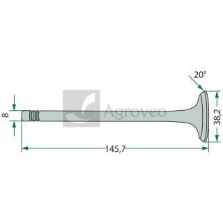 Zawór ssący 380060354 F946201210200