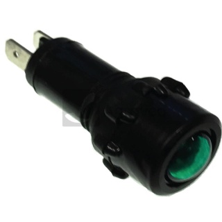 Lampka kontrolka LED 12 V 15 mm zielona Ursus C-330 C-360 C-385 6565394680201 53.68.020.1 / 53680201