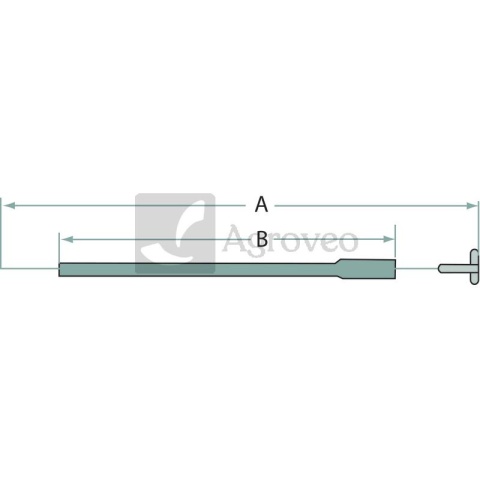 Linka gaszenia 38006515 G380200010071, F380200010071 Linka gaszenia 38006515 G380200010071, F380200010071