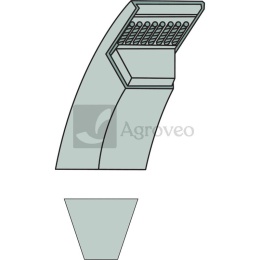 Pasek klinowy 687S2B1500 2HB 1500