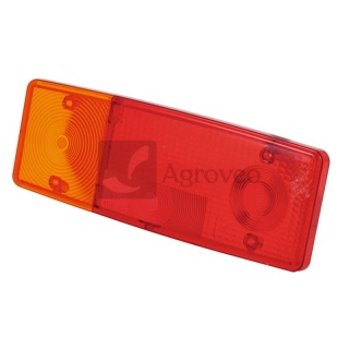 Klosz lampy zespolonej tylnej lewej WAŚ WE549L do Ursus C-360 C-330 C-355 69301WAS WE 549L, 01