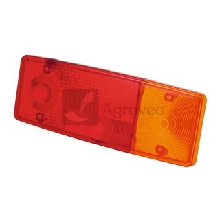 Klosz lampy zespolonej tylnej prawej WAŚ WE549P do Ursus C-360 C-330 C-355 69302WAS WE 549P, 69302WAS