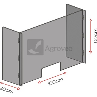 Osłona na ladę 6273007