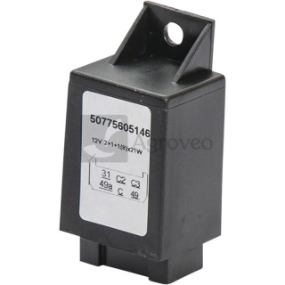 Przerywacz elektroniczny kierunkowskazu 6PIN Ursus C330 MF 235 1617401M1 6561617401M1 1617 401 M1, 1617401M91