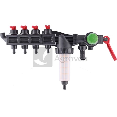 Rozdzielacz hydrauliczny 4 sekcyjny HD 12518877 228116 Rozdzielacz hydrauliczny 4 sekcyjny HD 12518877 228116