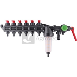 Rozdzielacz hydrauliczny 6 sekcyjny HD 12536020 228130