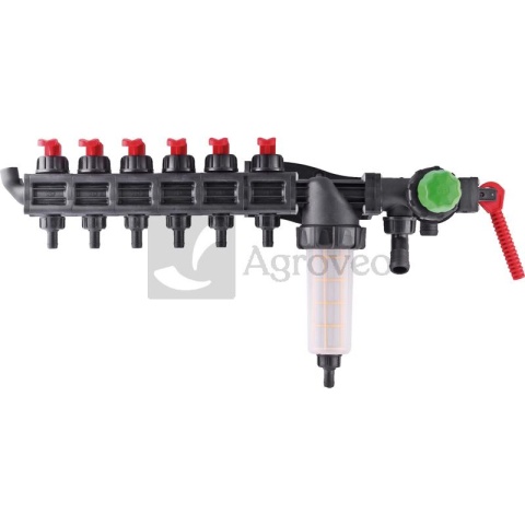 Rozdzielacz hydrauliczny 6 sekcyjny HD 12536020 228130 Rozdzielacz hydrauliczny 6 sekcyjny HD 12536020 228130