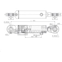 Siłownik hydrauliczny 6797214095711 7214/09-507/11 Siłownik hydrauliczny 6797214095711 7214/09-507/11