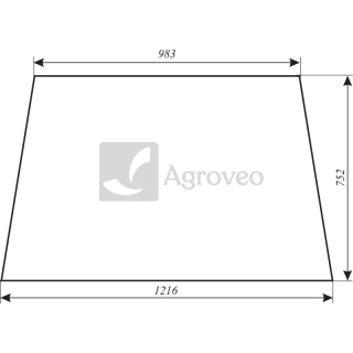 Szyba przednia okno lewe prawe kabina Koja stary nowy typ Ursus C330 C360 12333491 403
