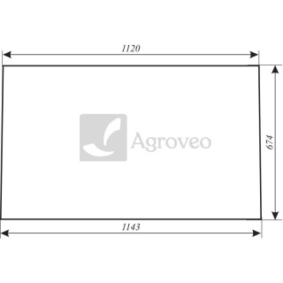Szyba przednia okno lewe prawe kabina Koźmin stary nowy typ Ursus C330 C360 12333597 177