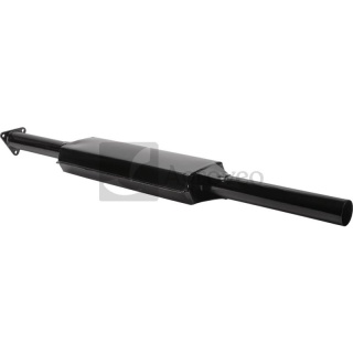 Tłumik emaliowany długi mocowany z góry 6-cylindrowy turbo Ursus 89014040 12329923 89014040