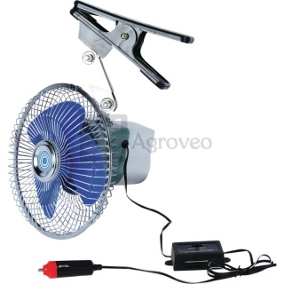 Wentylator chromowy z klipsem 12 V fi 23 cm W12VDC21W Ursus C-330 360 385 693W12VDC21W W12VDC21W