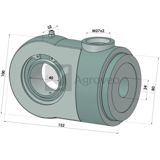 Końcówka cylindra KC80 11044245