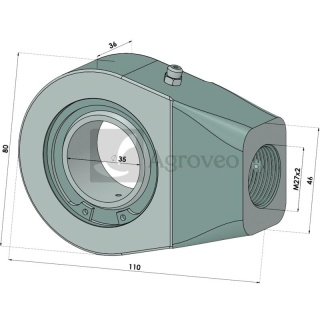 Końcówka tłoczyska 11326623
