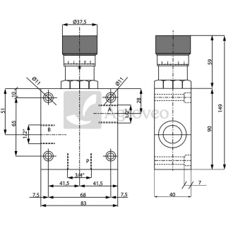 Regulator przepływu 667RFCVU 85030006