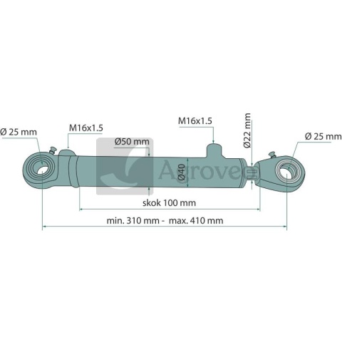 Siłownik hydrauliczny 679CJ2F4022100 CJ2F-40/22/100-00 Siłownik hydrauliczny 679CJ2F4022100 CJ2F-40/22/100-00