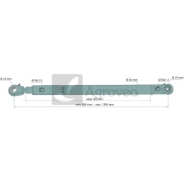 Siłownik hydrauliczny 679SMT25040500 SMT2AT.50.40.500-00