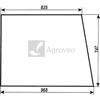 Szyba boczna 65759117907 5911 7907