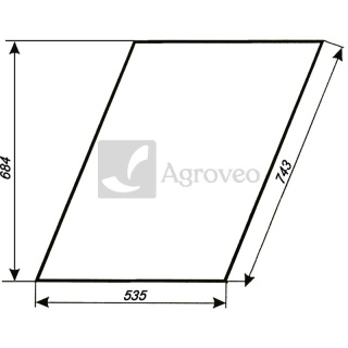Szyba drzwi 65769117912 6911 7912