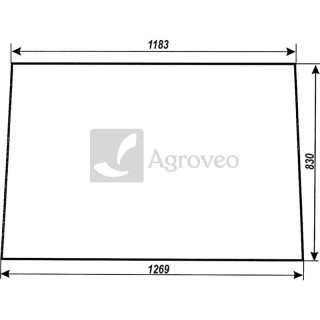 Szyba przednia 65759117937 5911 7937