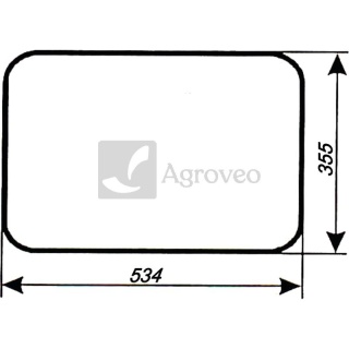 Szyba tylna 65762117998 6211 7998