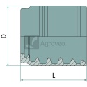 Tuleja 66787002002/50