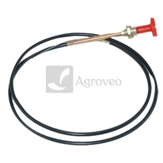 Cięgło linka gaszenia silnika kompletna L-1240mm Ursus C360 3P 50836010 65650836010 50.83.601.0