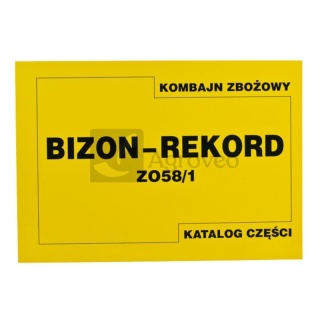 Katalog kombajn zbożowy Bizon Rekord Z-058/1 627BIZONZ058 Bizon Rekord Z-058/1