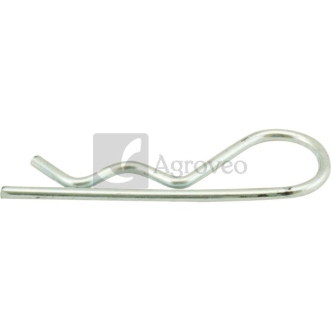 Zawleczka zatyczka zapinka sprężysta fi 4mm 25 sztuk 65654280304 54.28.030.4