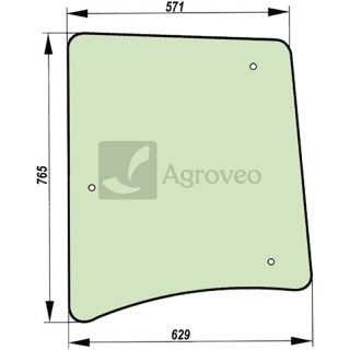 Szyba boczna 65753369045 53369045