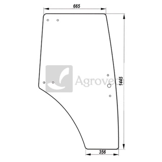 Szyba drzwi 65753369091 53369091