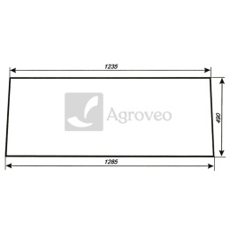 Szyba tylna 65767827958 67827958