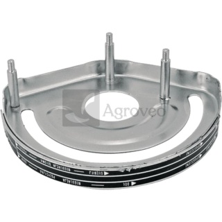 Tarcza zewnętrzna rozdzielacza hydraulicznego Ursus C-355 C-360 65646582141 46.58.214.1, 010885