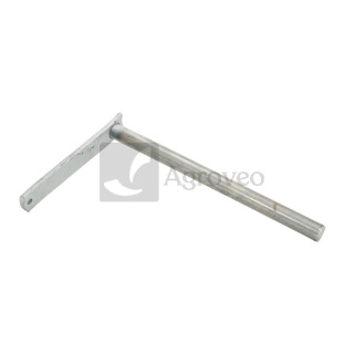 Wałek widełek wycisku dźwigni sprzęgła fi-22mm L-312mm Ursus C-360 65646527440 46.52.744.0