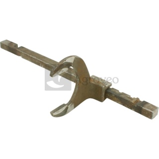 Wodzik skrzyni I i wstecznego biegu z widełkami Ursus C-360 C-4011 65646420170 46.42.017.0