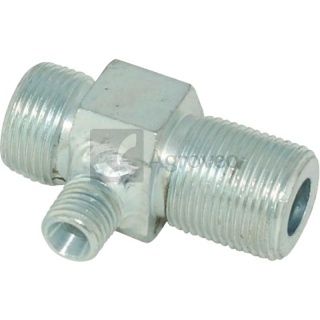 Łącznik teowy powietrza 55x43x27 mm M22x1,5 MF Ursus C-360 C-330 65650569020 50.56.902.0 / 50569020