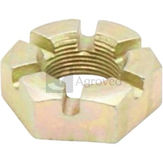 Nakrętka koronkowa czopu zwrotnicy koła M24x1,5 Ursus C385 C360 65680205016 80205016