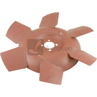 Wentylator wiatrak chłodnicy 6-łopatek metalowy Ursus C-360 C-4011 65646513440 46.51.344.0 / 46513440